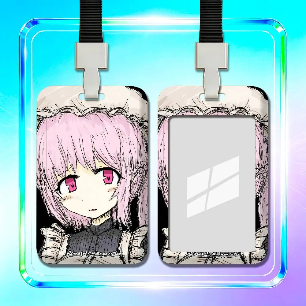 For BLACK SOULS 2 Alice Red Hood Mabel Employee ID Card Holder Badge Office Student Bank Work Credit Decoration Case - view 3