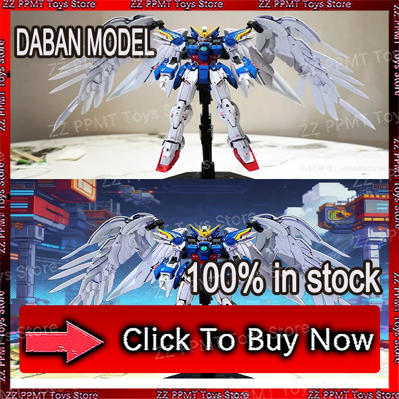 

Daban 8820 Hirm Wing Zero Ew Action Figure Xxxg-00w0 Anime Figures 1/100 Scale Assembly Model Kit Plastic Kids Toy Birthday Gift