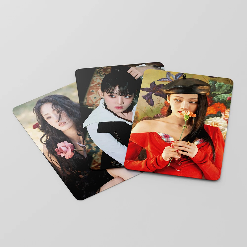 55pcs/set Kpop GIDLE INEVER DIE Lomo Cards (G)I-DLE Album Girls I Burn Photo Card Postcard Fans Gift