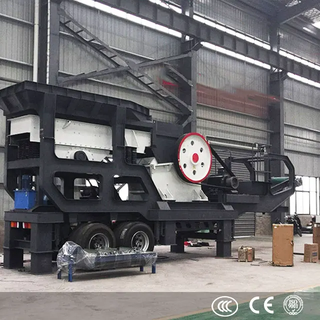 YG Manufacturer Price Capacity 50 Tph Mobile Basalt Crushing Plant Stone Jaw Crusher Mobile for Granite