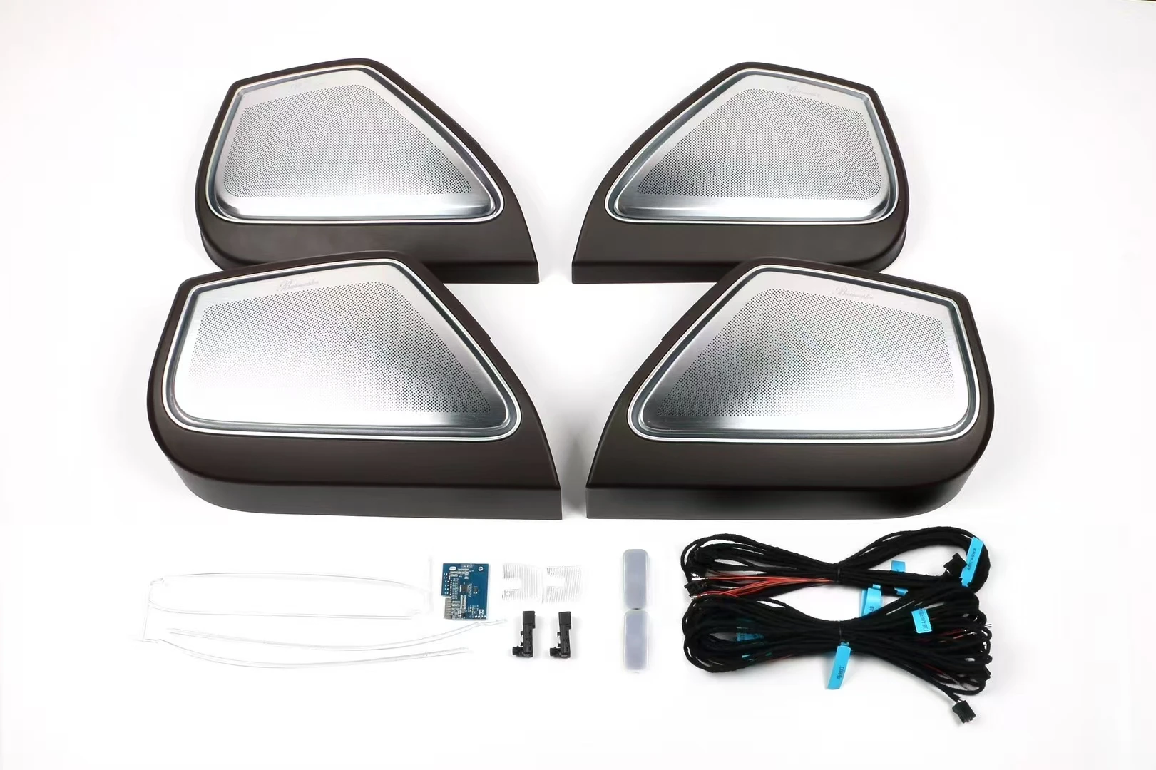 Screen Control Multi Color Speaker Covers 7 Colors Car Ambient Lights for Porsche Panamera