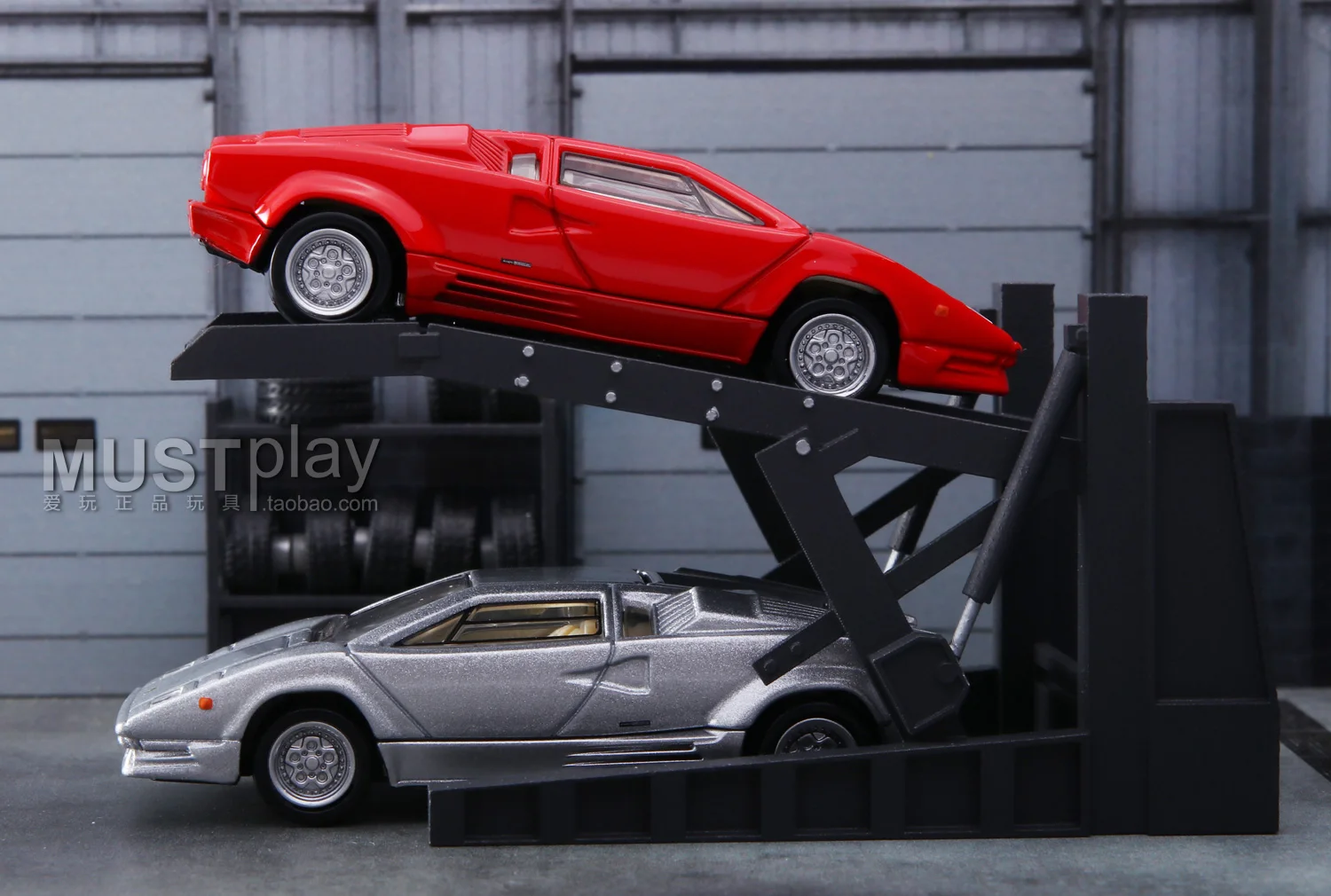 TOMY Lamborghini Countach 25th Anniversary Alloy Car Diecasts & Toy Vehicles Car Model Miniature Scale Model Car For Children