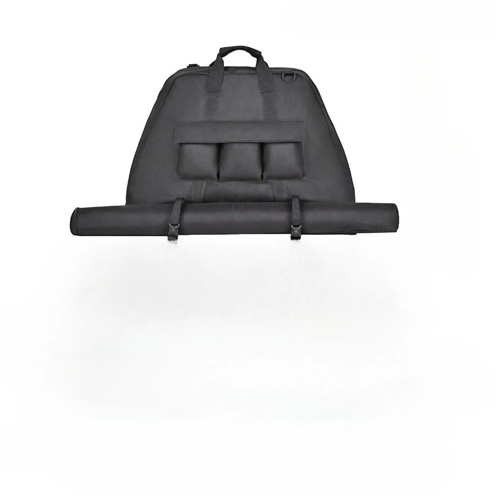 Triangular bow bag Composite pulley bow bag can be carried on the shoulder and back.