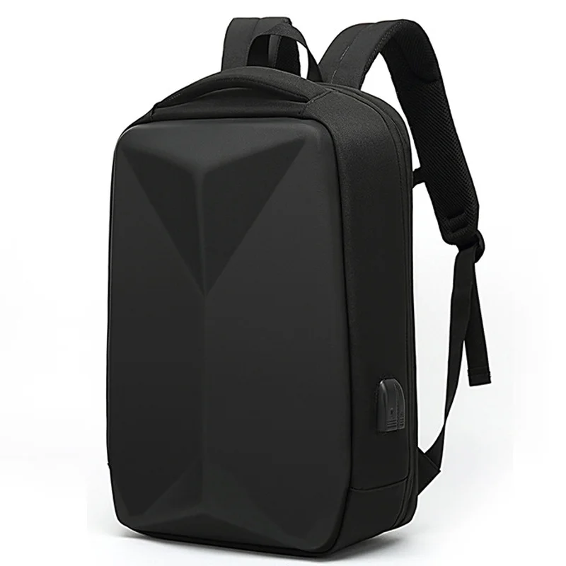 Men Multifunctional 15.6 Inch Anti-theft Laptop Backpack USB EVA Protect Shell Bag Notebook Travel Rucksack School for Male