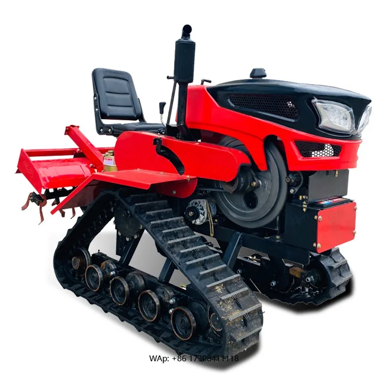 35hp Ride on Cultivator Rotary Tiller Garden Mini Tractor Agriculture Equipment with Hitching Tool Ripper for Tractor