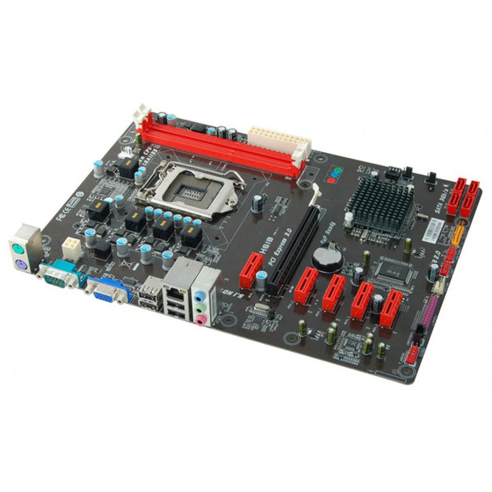 Placa base H61B para BIOSTAR H61 DDR3 LGA 1155 USB 2,0 ATX, compatible con procesadores Core i7/ i5/ i3, alta calidad, envío rápido