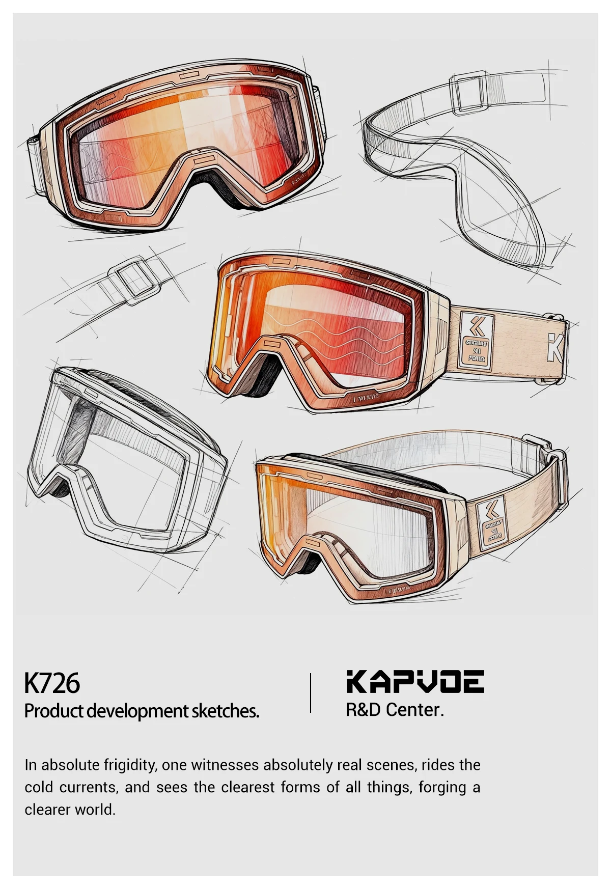 Kapvoe Photochrome Skibrille mit Magnetischen Antibeschlag-Gläsern UV400-Schutz für Männer und Frauen Skibrille Schnee-Sonnenbrille Sportbrille – Detail 21