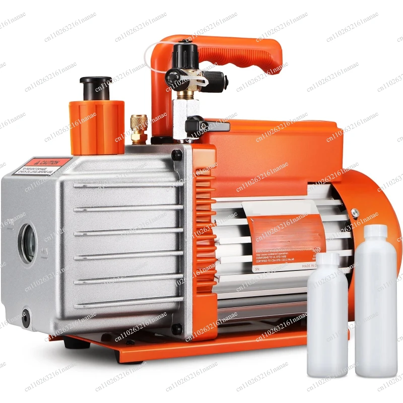 Two Stage Rotary Vane Pump HVAC Air Conditioning Maintenance Device
