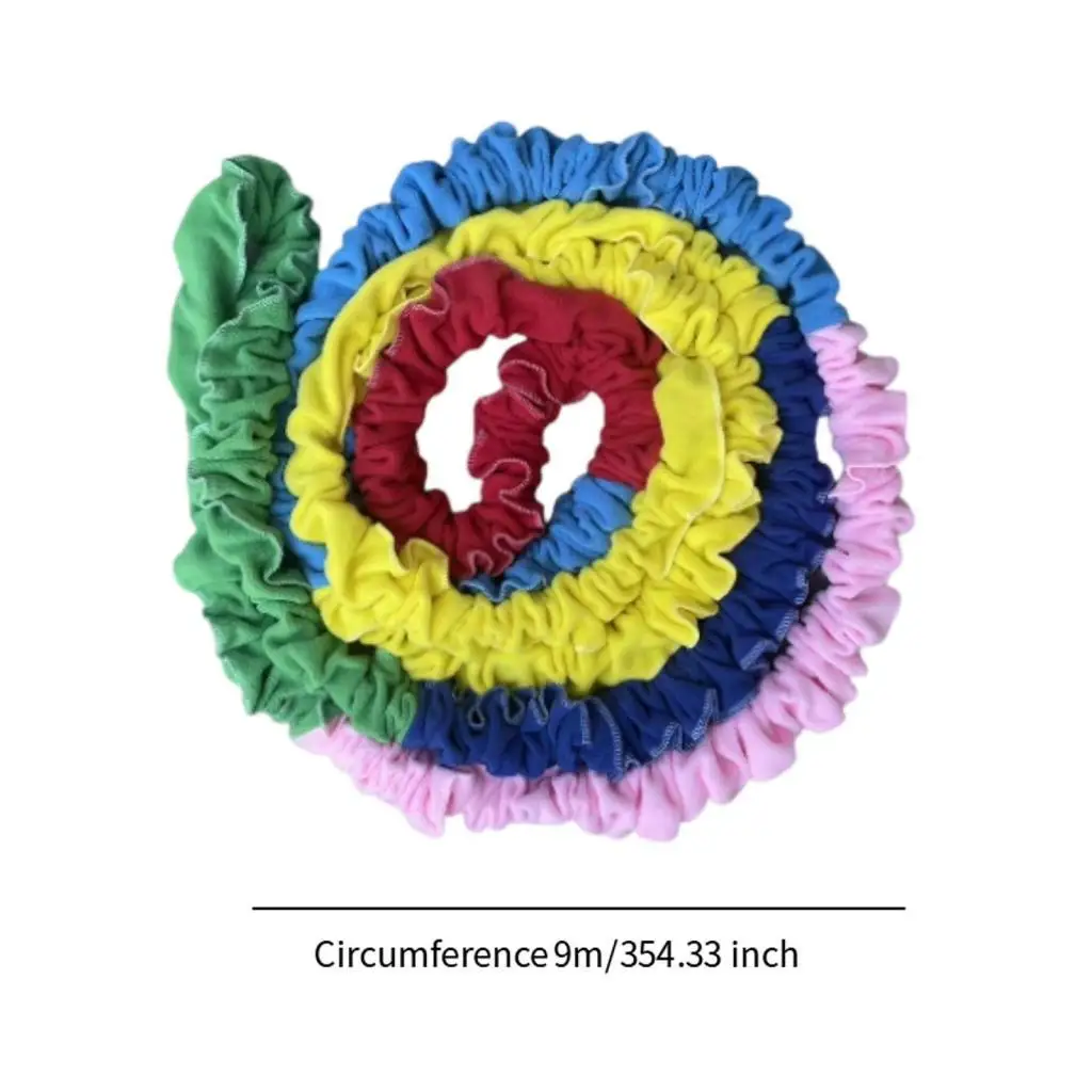 Dynamic Movement Stretchy Band for Group Exercise Outdoor Lawn Games Elastic Rope for Team Building Balance Training Supplies
