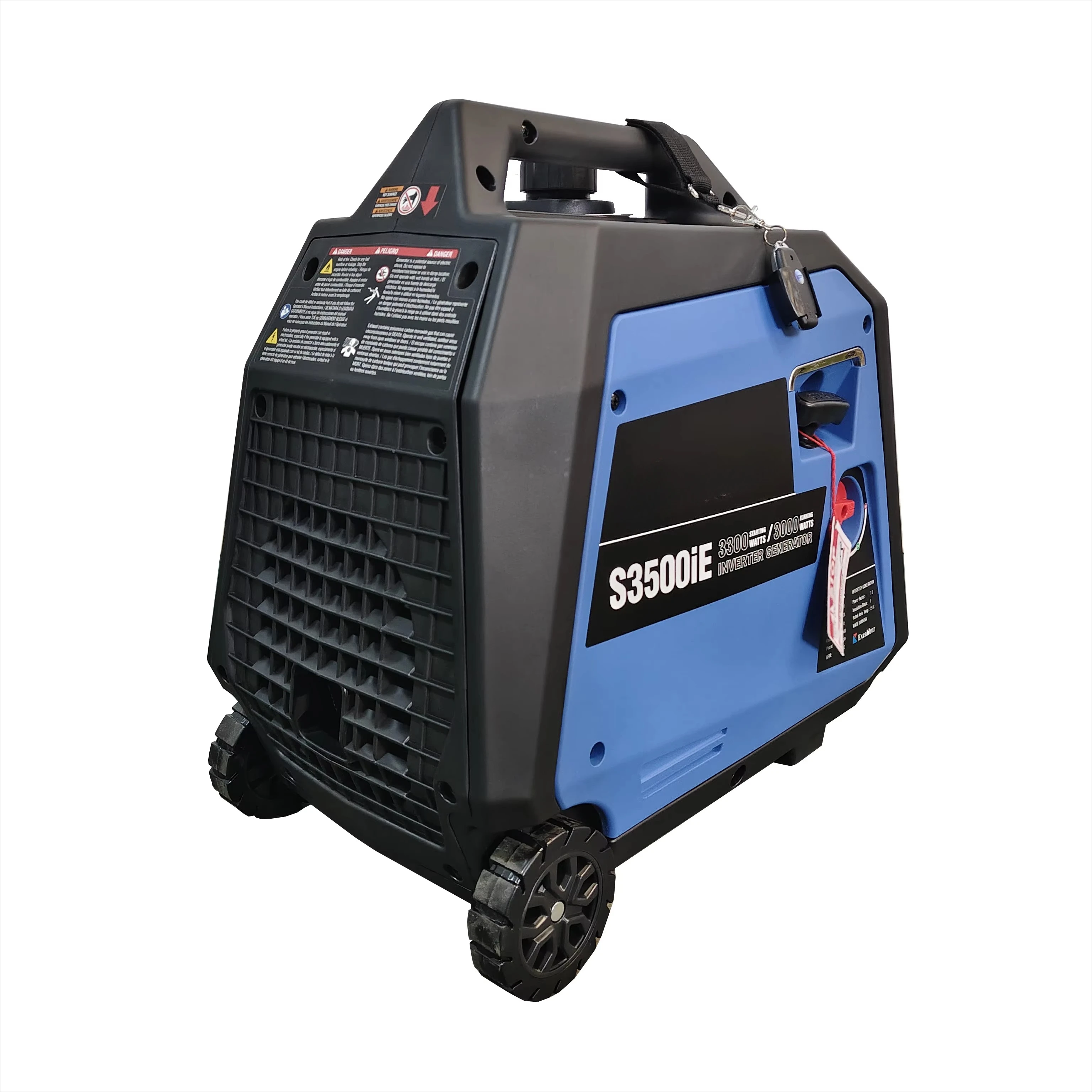 8 hours running time 50Hz 230V 3.2kw 3.5kw Petrol inverter silent generator small generator for home use