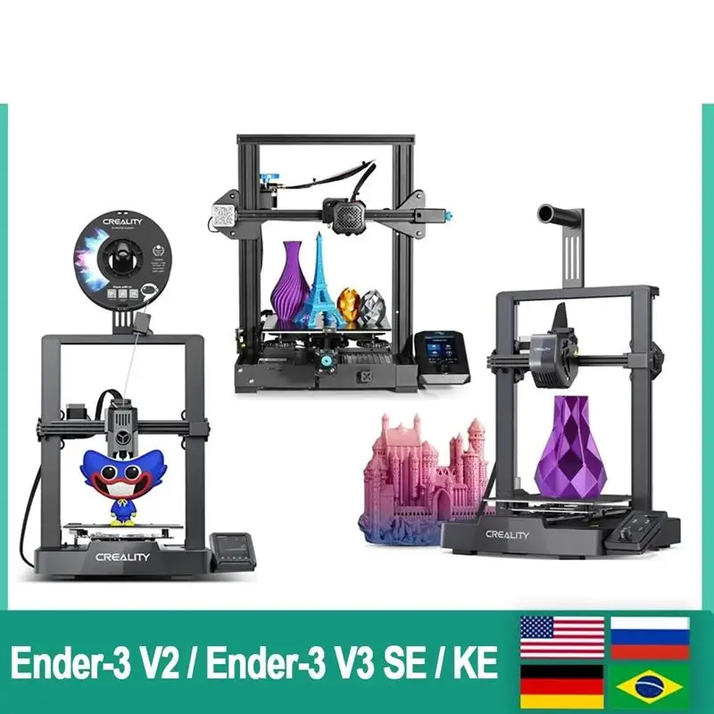 To Ender-3 V2 3D Printer Ender-3 V3 KE 500mm/s Fast Printing Speed Ender-3 V3 SE Sprite Direct Extrusion 3D Printer