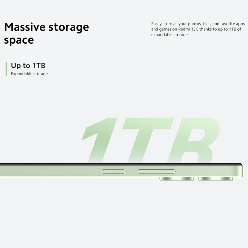 샤오미 레드미 13C 4G 글로벌 버전 스마트폰, MIUI 14 6.74 인치 화면, 90Hz MTK 헬리오 G85 옥타코어, 50MP 카메라, 5000mAh 배터리 NFC