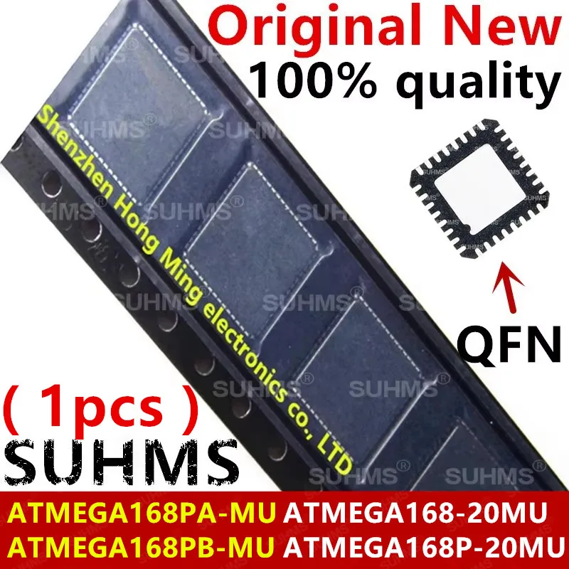 (1piece) New ATMEGA168PA-MU ATMEGA168PB-MU ATMEGA168-20MU ATMEGA168P-20MU MEGA168PA-MU MEGA168PB-MU MEGA168-20MU MEGA168P-20MU