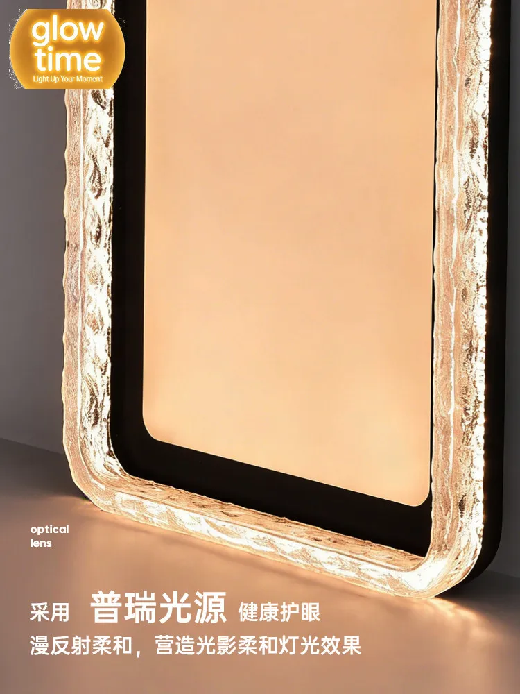 Italian light luxury bedroom light ceiling  2026 new modern simple glacier eye protection super bright master bedroom