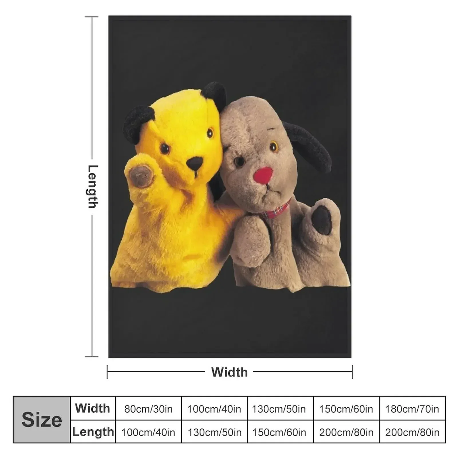 Sooty and sweep Throw Blanket Blankets Sofas Of Decoration Heavy Sofa Plush Blankets