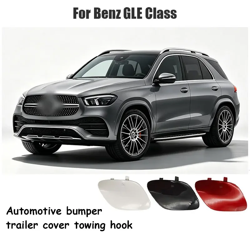 For Mercedes W167 Car Front  Bumper Tow Hook Cover Cap Accessory For Benz GLE Class GLE300 GLE350 GLE450 2020-2023 1678856103