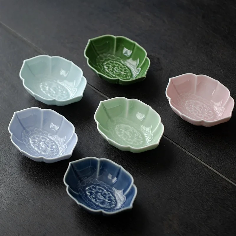 

Chinese Malus Dargon Pattern Fruit Dishes Elegant Decoration and Table Accessories Plates for Food Hospitality Dishes Ornaments