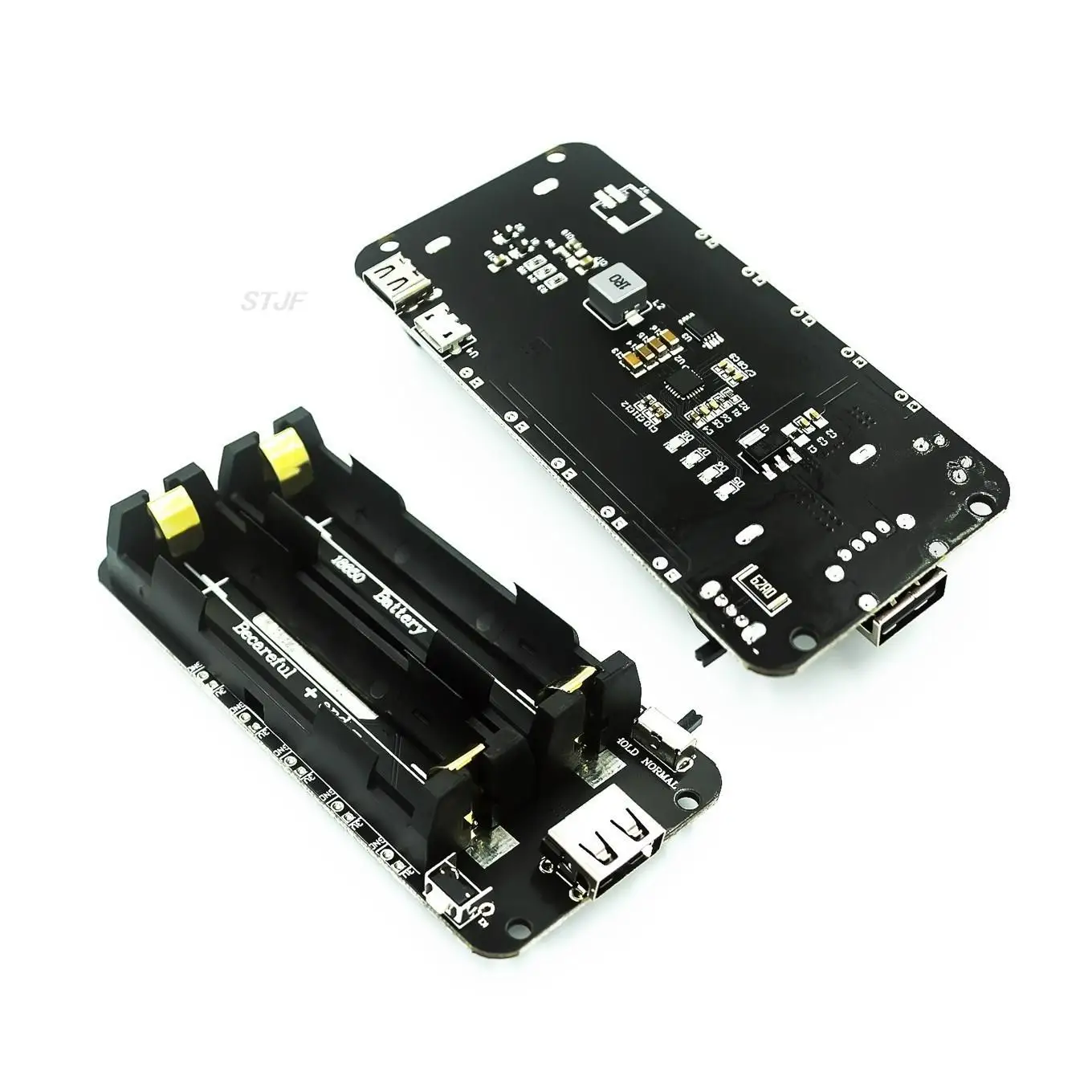 Two Voltage 18650 Lithium Battery Shield V8 Mobile Power Expansion Board Module 5V/3A 3V/1A Micro USB For ArduinoESP