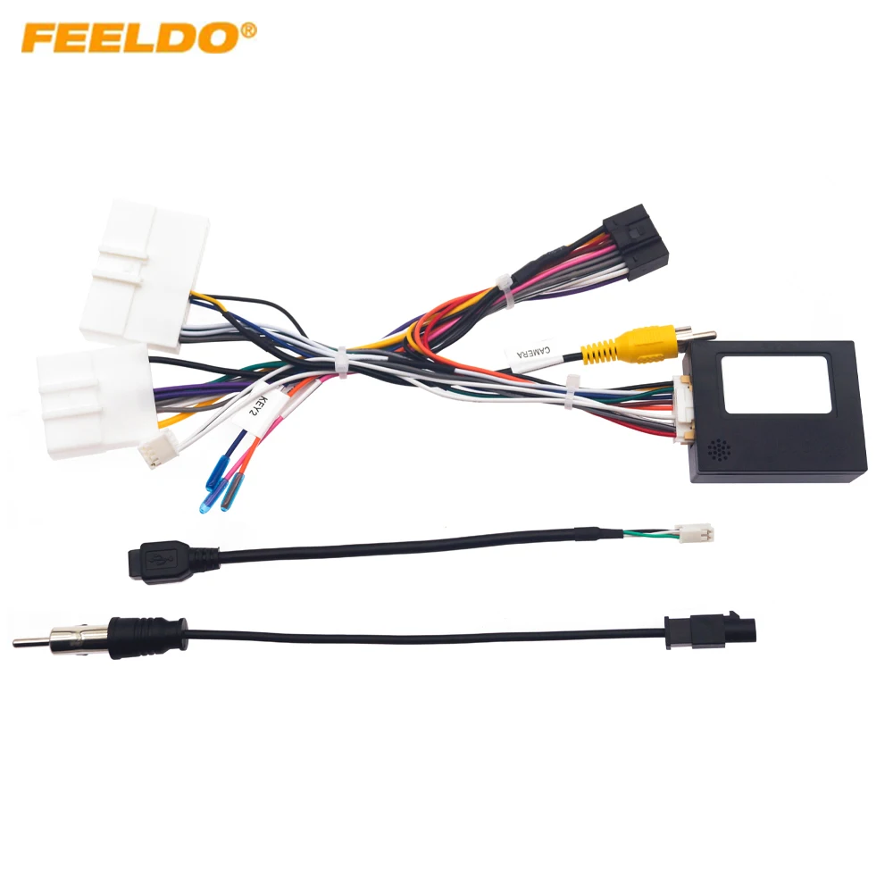 

Car 16pin Power Cord Wiring Harness Adapter For Mitsubishi Outland (22-24,Mid-East Edition) Installation Head Unit