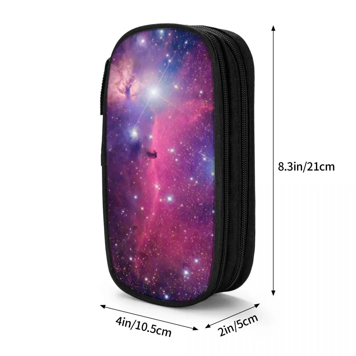 Étuis à crayons galaxie violette, porte-stylo pour fille et garçon, grand sac de rangement, cadeaux scolaires pour étudiants, papeterie