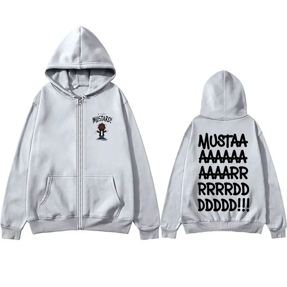 Rapper kendrick lamar não como nós mostarda engraçado impressão zíper hoodie das mulheres dos homens hip hop moda oversized zip up jaqueta moletom