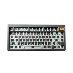 ZUOYA GMK81 Mechanical Keyboard Kit Hot-swappable Bluetooth 2.4G Wireless RGB Backlit Gasket Structure Support for