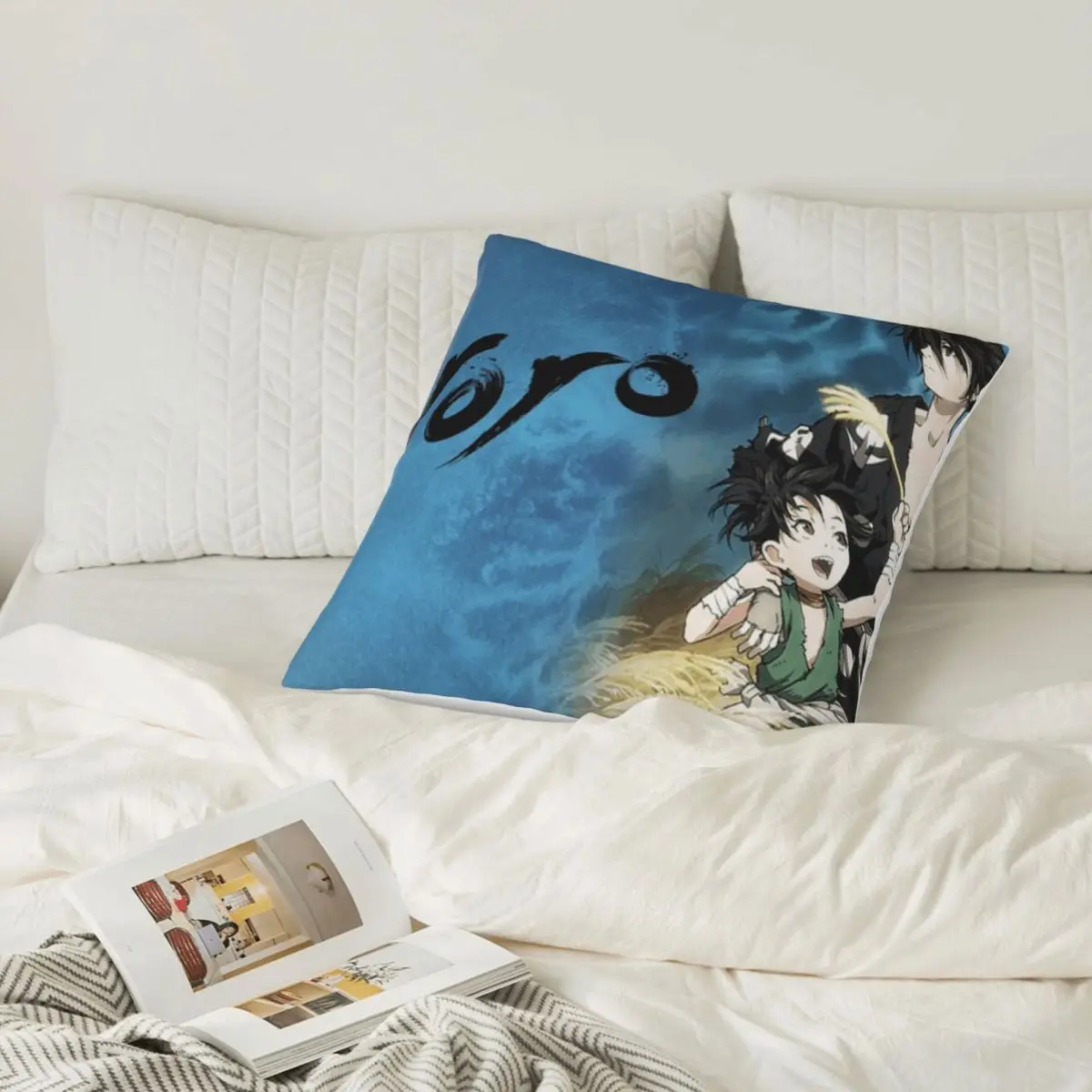 Dororo 00919 الوسائد الألواح الأمامية وسادة السفر Dakimakura كيس وسادة غطاء وسادة #3
