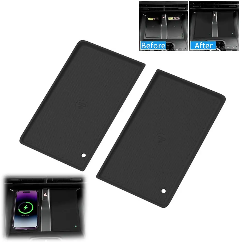 For 26 Models Of BZ4X BZ Central Control Mobile Phone Wireless Charging Silicone Pad Car Storage Pad Anti Slip Pad Interior