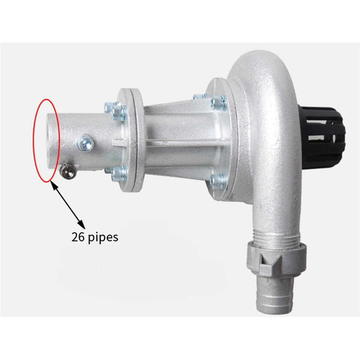 Pompa Air Kepala Mesin Pemotong Rumput AA25, 1 Inci, Aluminium Alloy, Suku Cadang Mesin Pemotong Rumput, Alat Irigasi Taman