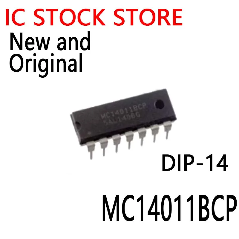 5PCS New and Original DIP-14  MC14011BCP  MC14011MC14011B  MC14011BCP