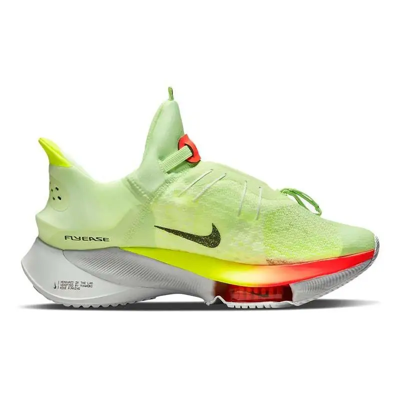 Nike Air Zoom Tempo NEXT% FlyEase 'Barely Volt Hyper Orange' Sneakers shoes CV1889-700 With Original Box