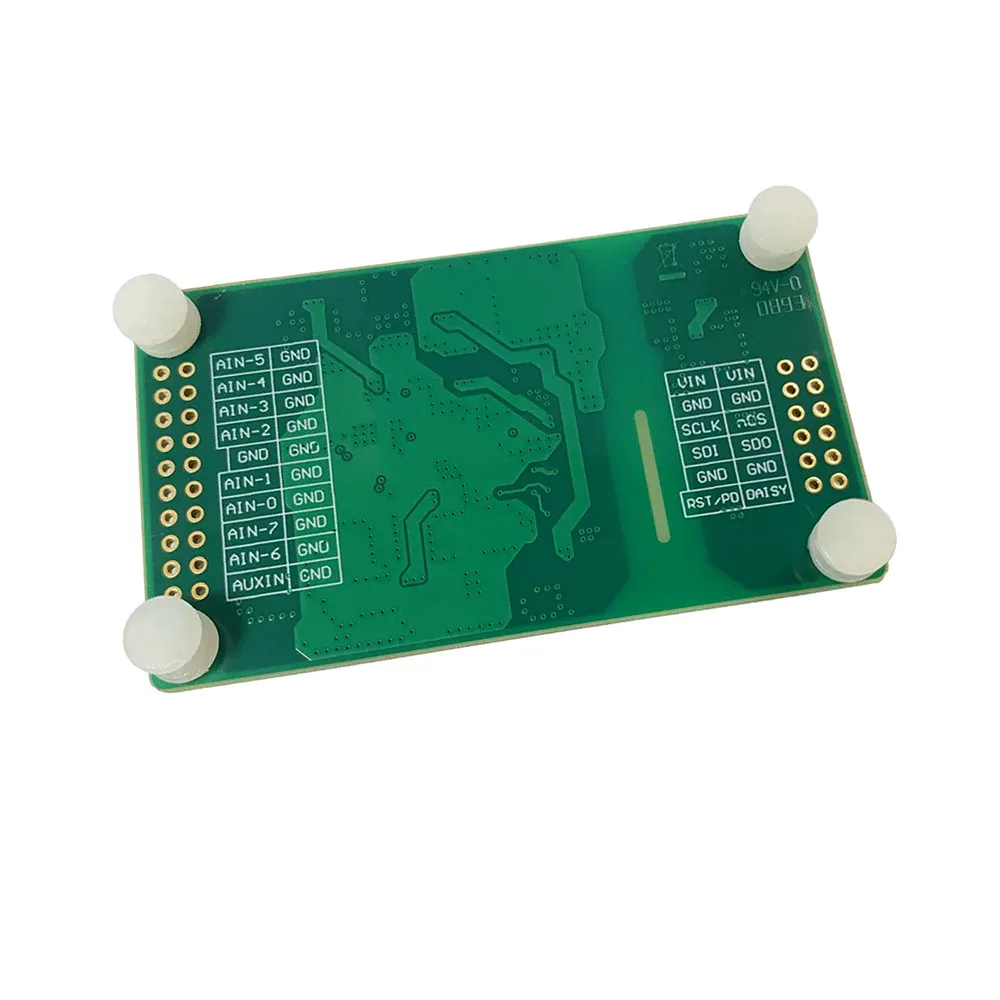 ADS8698 8-Channel 18-Bit 500kSPS Isolated SAR ADC Module Board, High-Speed Data Acquisition with Daisy-Chain Support