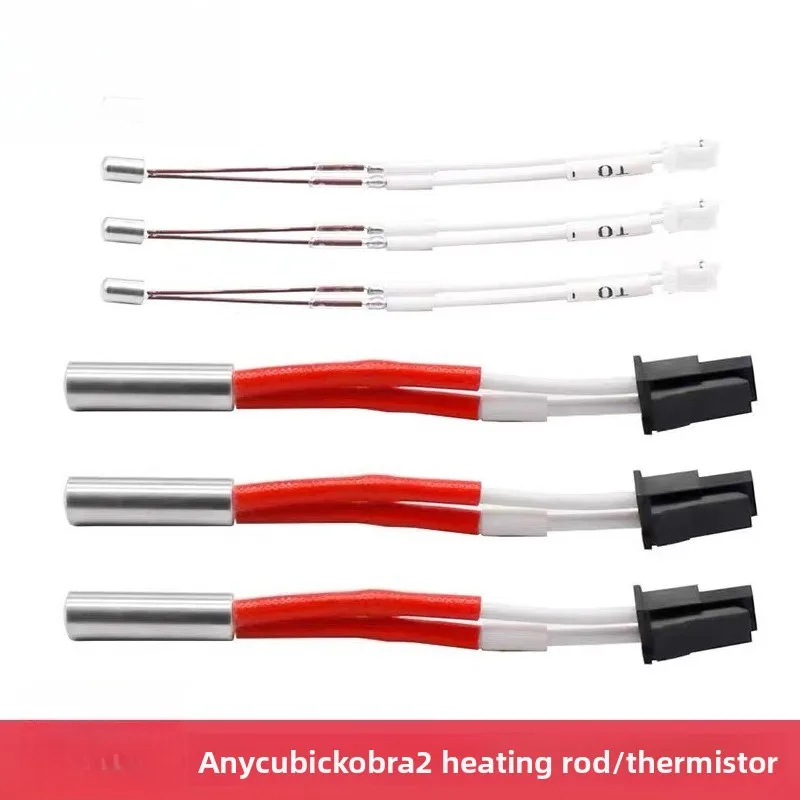 3D Printer Accessories Anycubic Kobra 2 Extrusion Head Heating Rod Thermal Kit 24V60W High Temperature Resistant