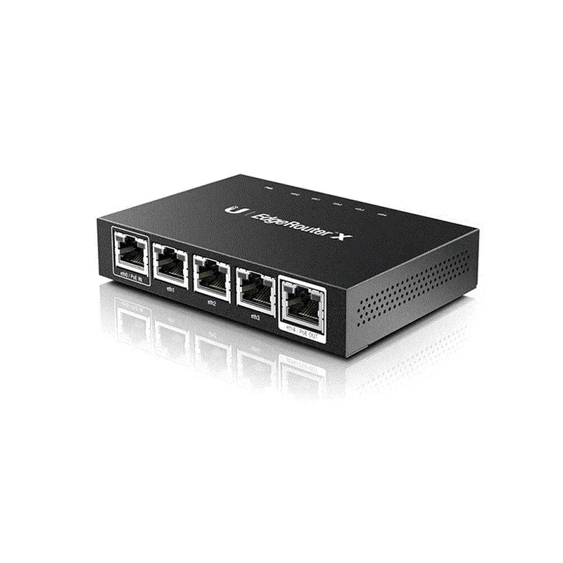 For  Ubiquiti ER-X EdgeRouter X – Advanced Gigabit Ethernet Router with 256MB Storage, 5x Gigabit RJ45 Ports & PoE Switch