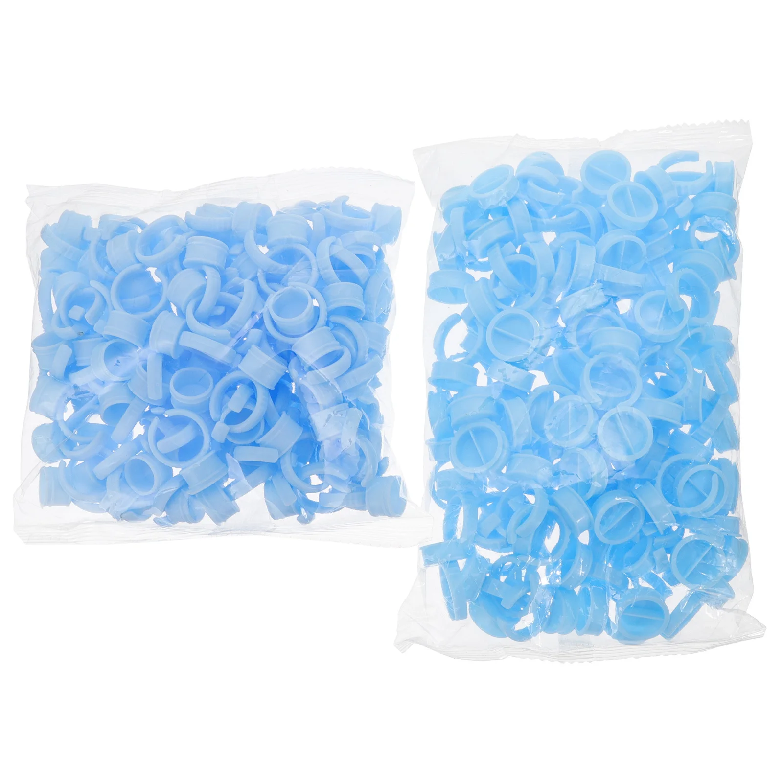 200 قطعة حامل غراء الرموش مع كوب الصباغ لملحقات الرموش مثالي لمدرسة الصالون أو حلقة الغراء المنزلية #6