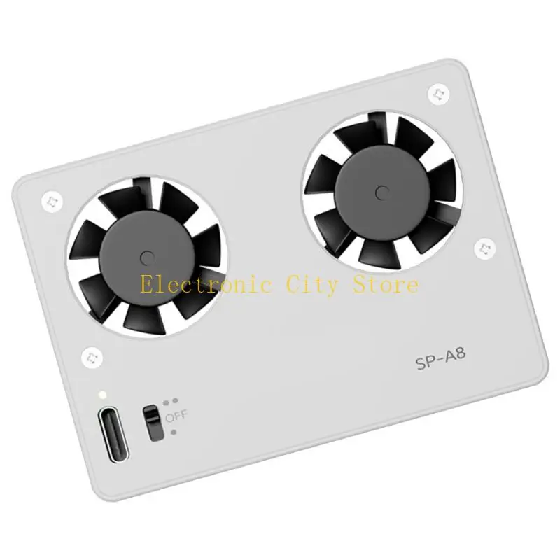 Lightweight Camera Cooling Fan Replacememt Part for ZV-E1/A7M4/A7C/A7S3 HU8D