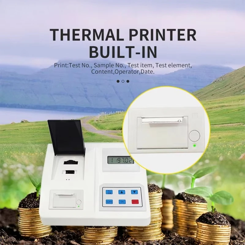 NANBEI NB-Q3 Soil Plant Fertilizer Nutrient Tester Tests NPK PH Organic Matter Detector Agricultural Use