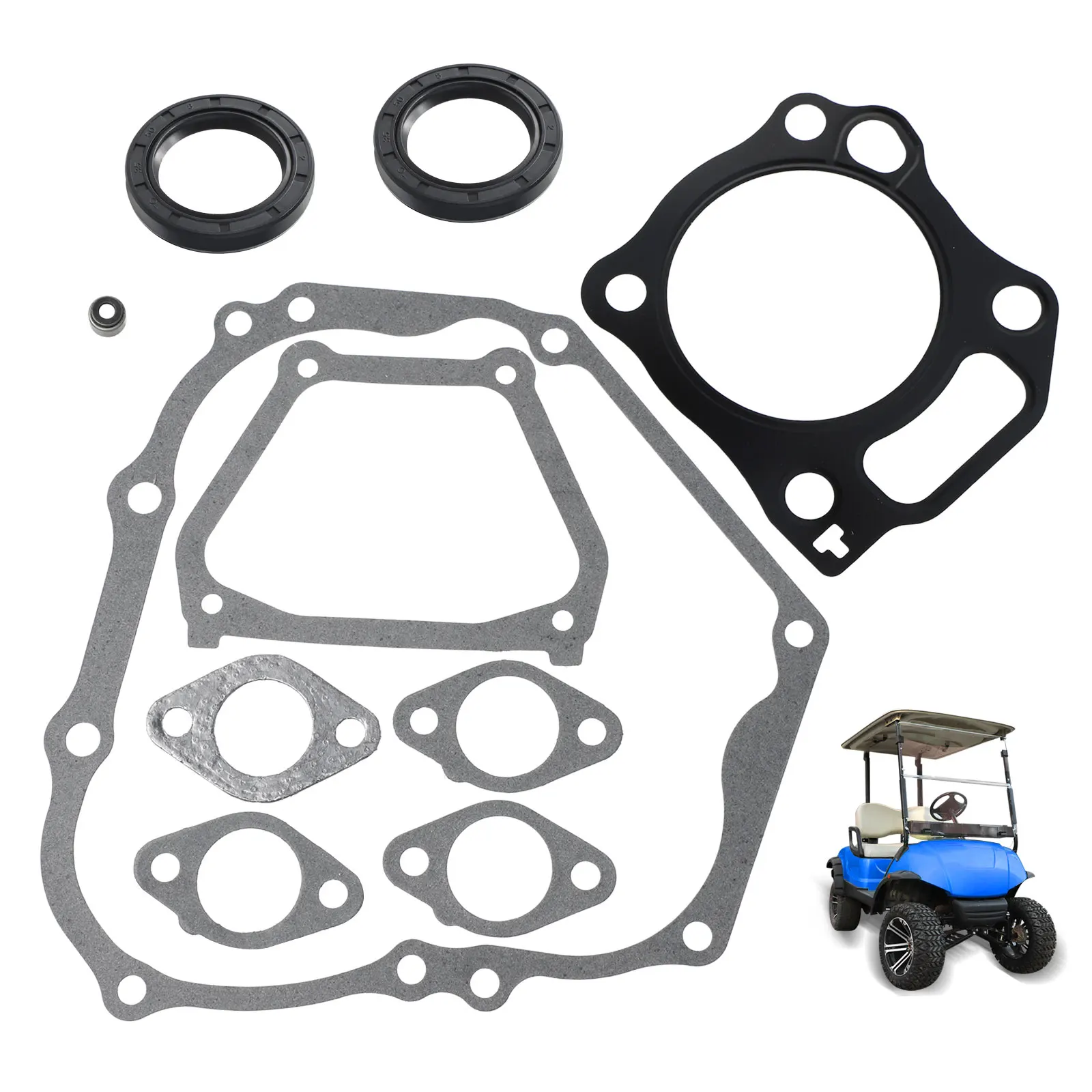

Roykaw Golf Cart Engine Gasket & Seal for Yamaha G21/G22/G23/G27/G28/YDRA 2001-2013 Gas , OEM# JN6-13567-00-00, JT0-11181-00-00