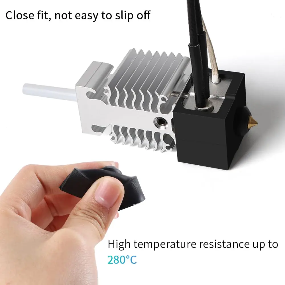Creality Ender 3 V3 SE 0,4 mm Hochgeschwindigkeits-Messingdüsen + Silikonsocke für Ender 5 S1/M6/Ender 7 3D-Drucker – Detail 8