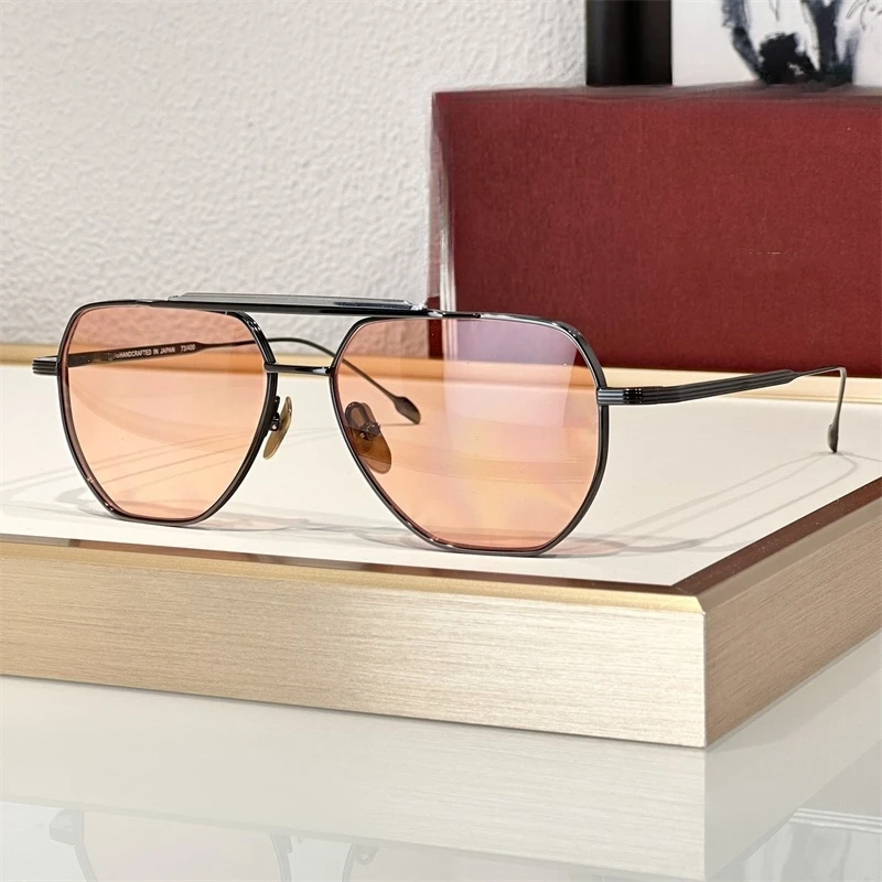 

Sun Glasses 2024 Fashion Women's JMM BRION Jacque Special Shaped Alloy Sunglasses For Male Female Eyewear Shades