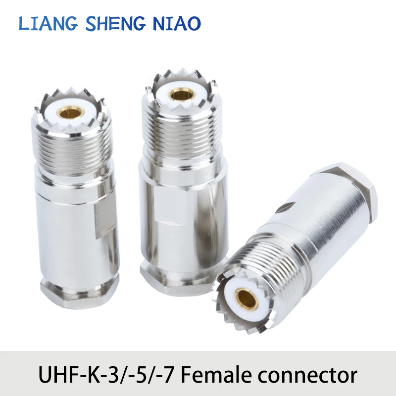 50-3-5-7M female SL16 MK-3-5-7 feeder connector intercom locomotive relay station UHF female