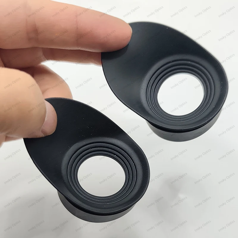 

2 PCS 40mm Binoculars Rubber Eye Cups Eye Guards Caps Inner Diameter 40 mm for Microscope Eyepiece Telescopes Eyecups