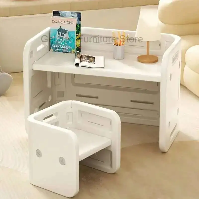 

Children Table Study Furniture Domestic Desk Kids Small Desk Children's Bedroom School Appliance Biurko Dla Dziecka Set Desk