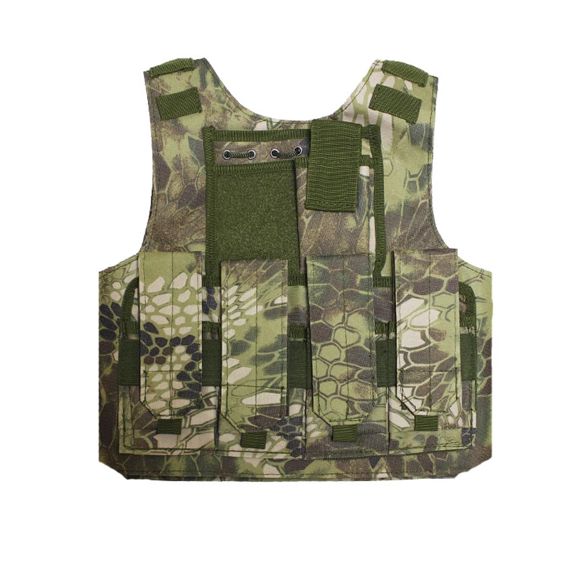 Outdoor Airsoft Tactical Kids  Children Vest Uniform Army Military Equipment Kids Boy Girl Camouflage Combat CS Hunting Clothes