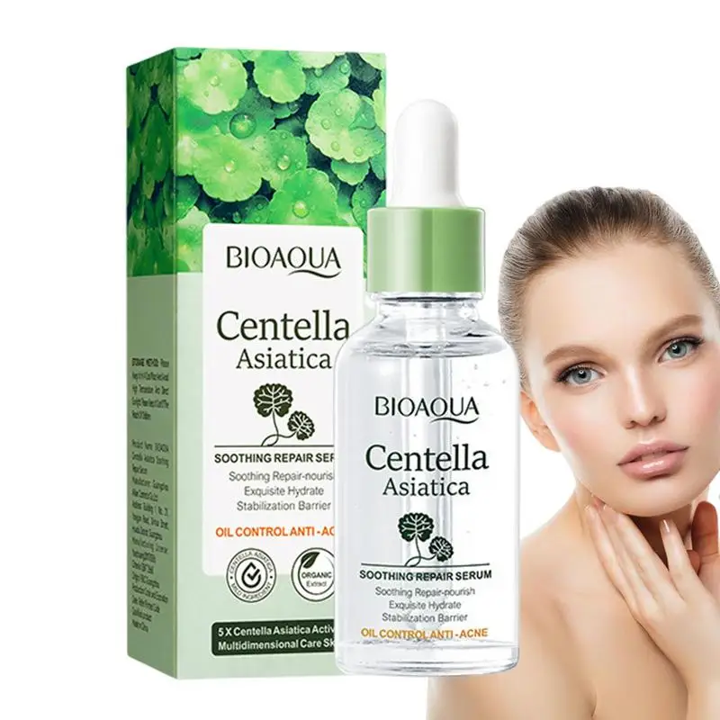 

Centella Asiatica Essence Facial Care Repair Essence Water 30ml Face Hydrating Serums Dry Skin Care Essence For Women In Morning