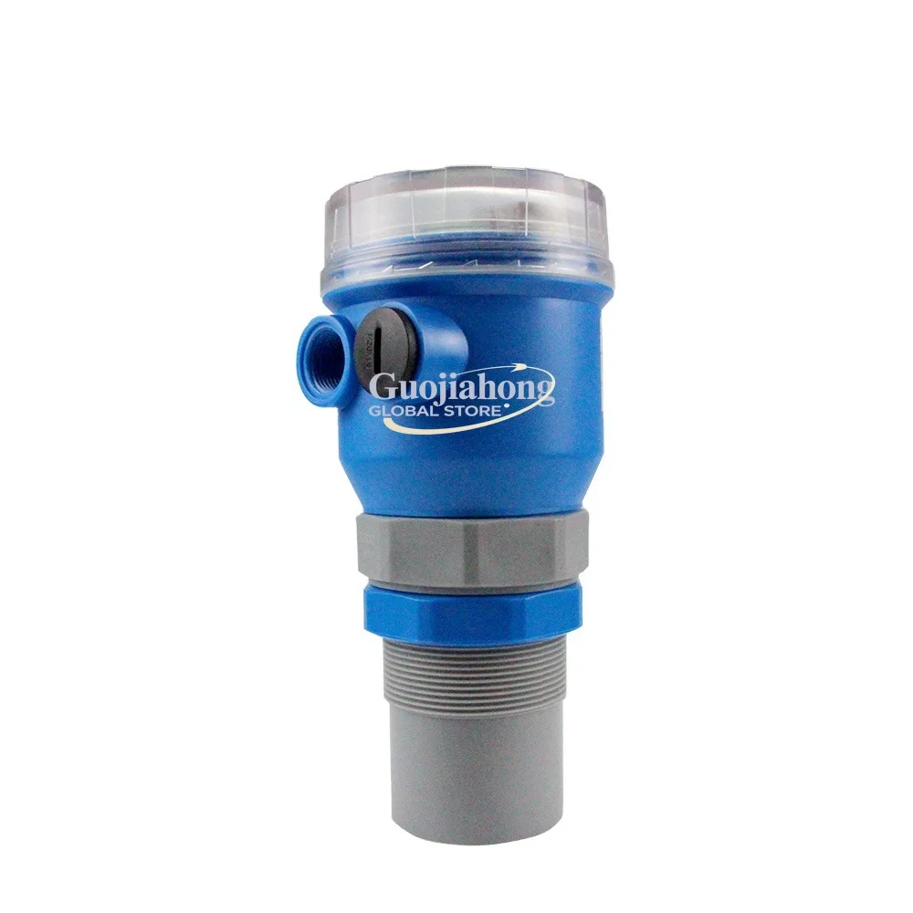 LCD display ultrasonic level gauge sensor non-contact water level transmitter industrial material level industrial grade