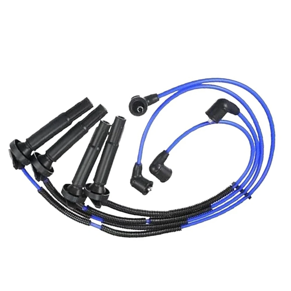For Engine Maintenance Repair Ignition Coil Wire Coil Module Coil Connector Cable Color Coded Installation Positive-locking Ends