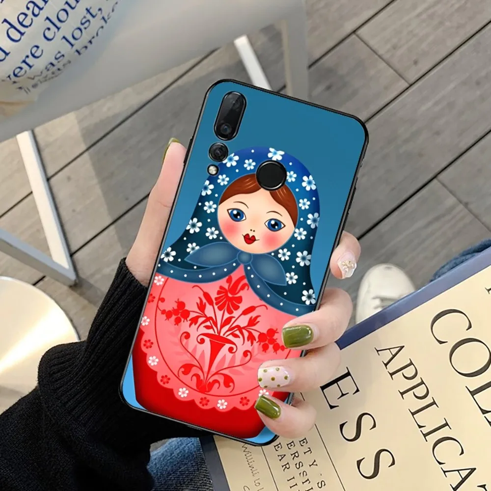 Russian Dolls Matryoshka Cute Phone Case For Huawei Y9 6 7 5 Prime Enjoy 7s 7 8 Plus 7a 9e 9plus 8E Lite Psmart Shell