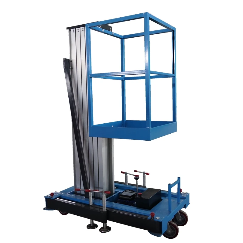 8m Hydraulic vertical Scaffolding Electric One Man Lift for sale