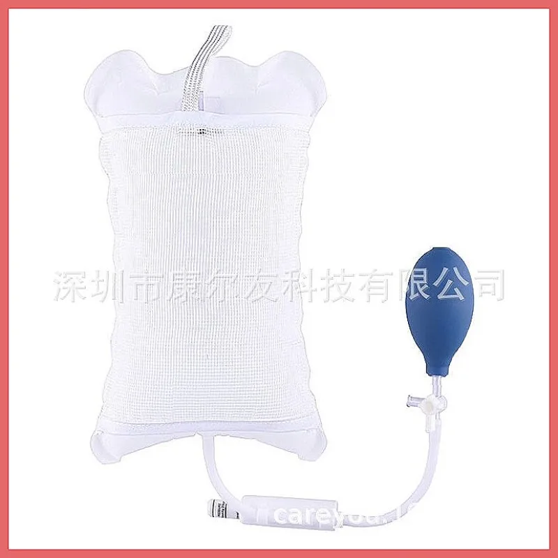 Medicals Infusion Pressure Bag, Disposable Pressure Infusion Bag for IV Therapy, Fast Fluid Delivery
